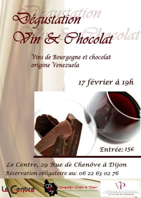 Flyer Vin & chocolat